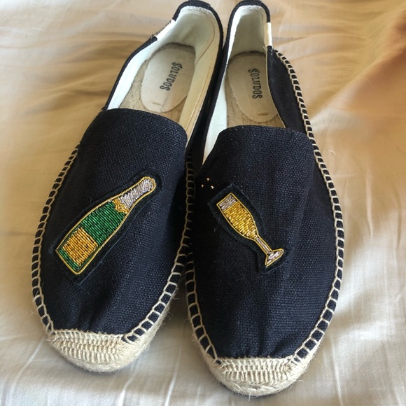 soludos champagne espadrilles